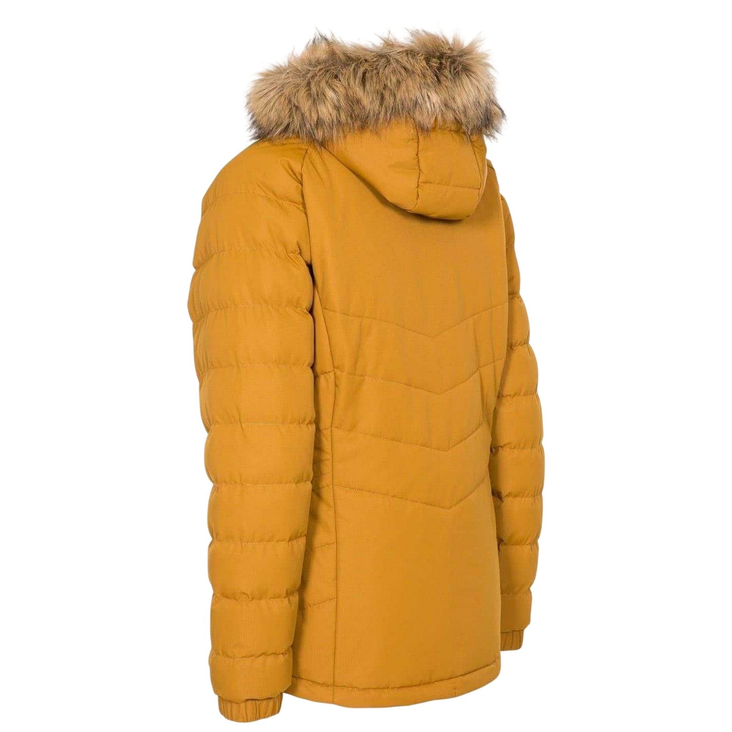Golden Brown - Back - Trespass Womens-Ladies Nadina Padded Jacket