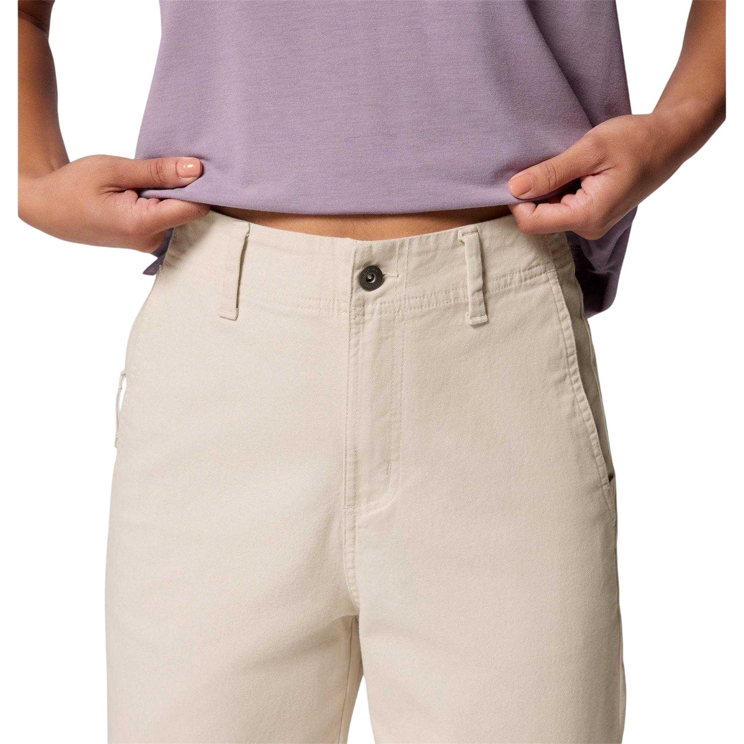 Dark Stone - Side - Columbia Womens-Ladies Roc Straight Leg Trousers