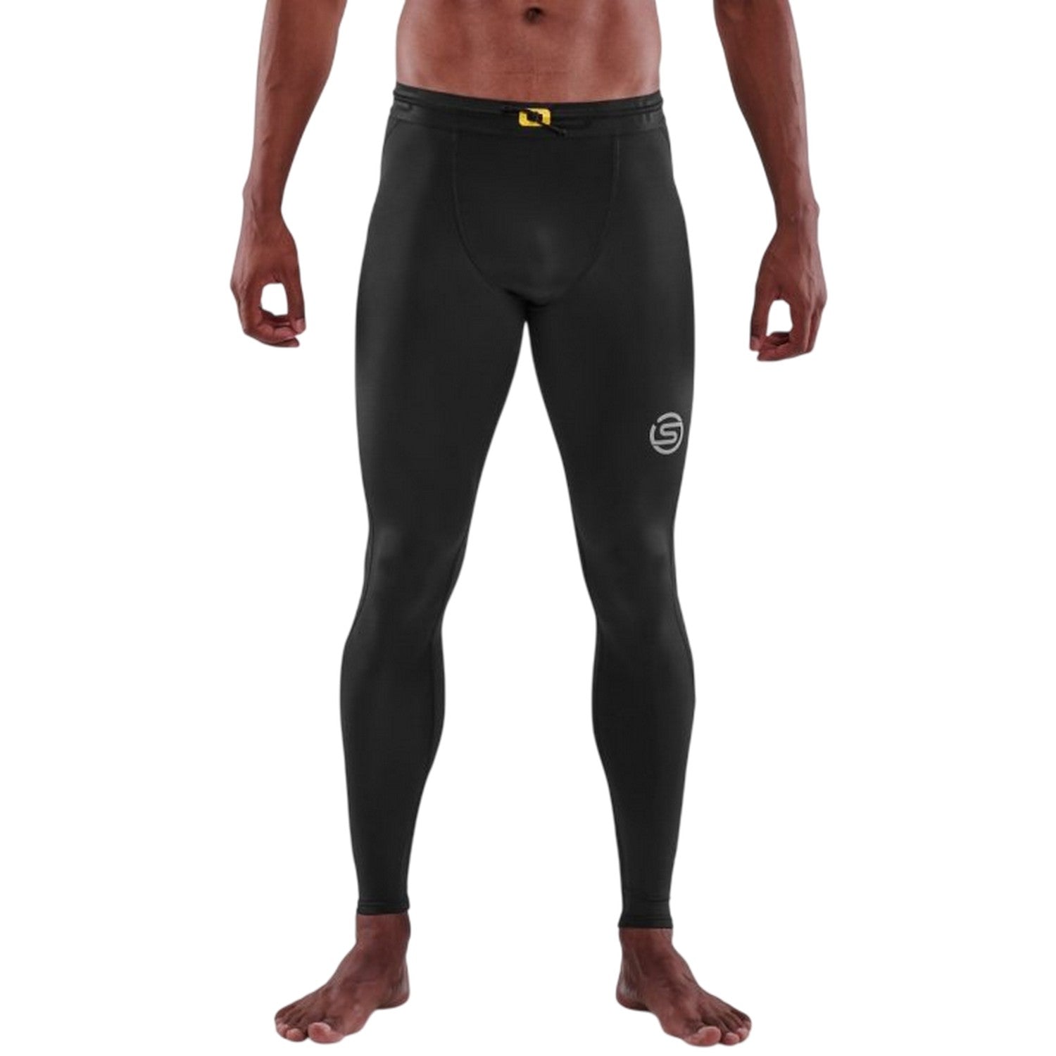 Black - Lifestyle - Skins Mens Series-3 Fitted Leggings