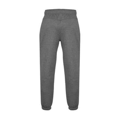 Charcoal Marl - Back - Lonsdale Mens Essential Polyester Blend Joggers