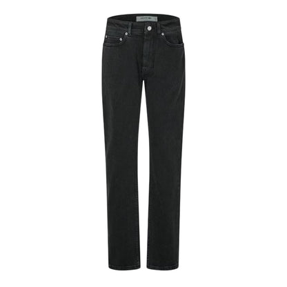 Indigo - Front - Lacoste Mens Denim Logo Slim Jeans