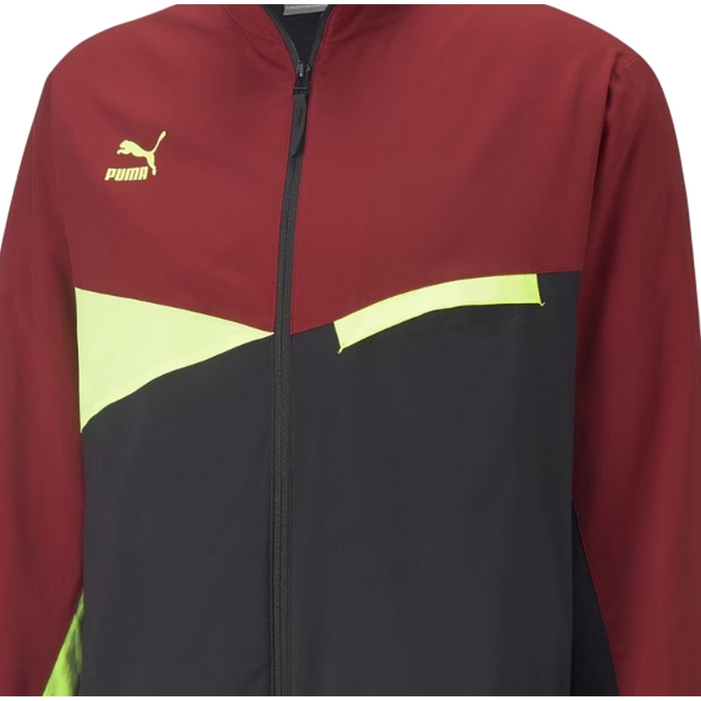 Team Red - Side - Puma Mens Borussia Dortmund Anorak