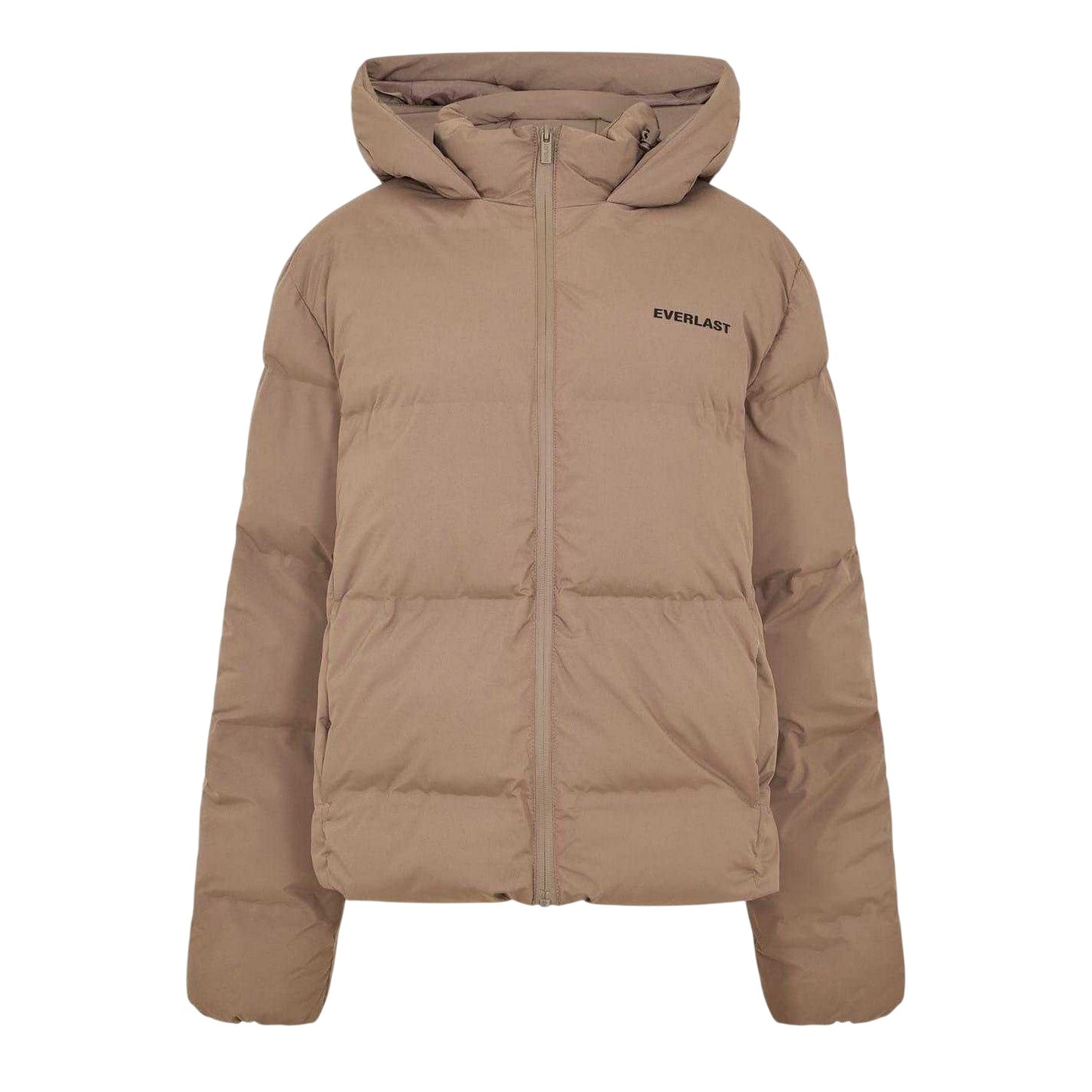 Fawn - Front - Everlast Womens-Ladies Polyester Puffer Jacket