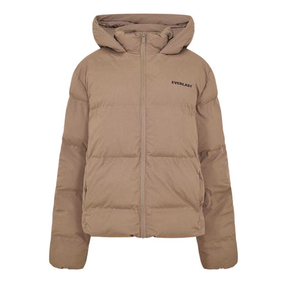 Fawn - Front - Everlast Womens-Ladies Polyester Puffer Jacket