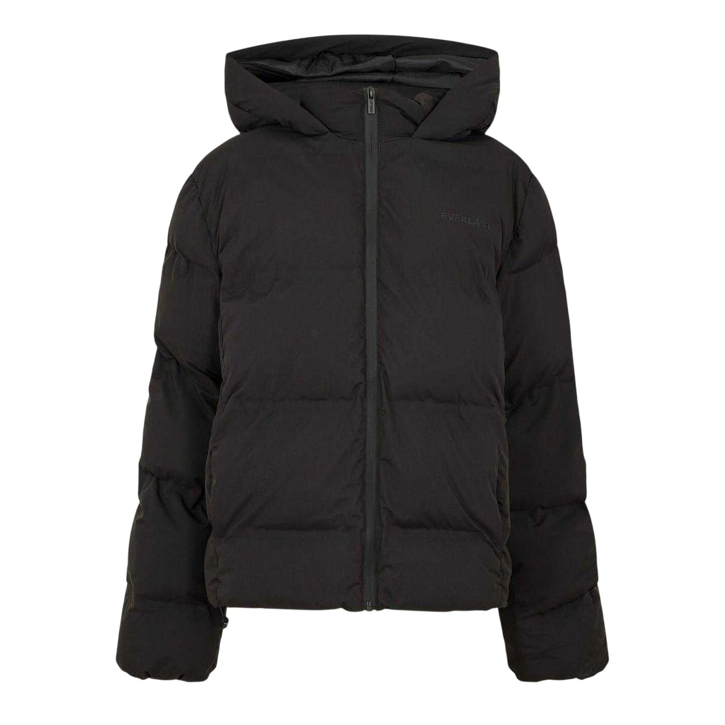 Black - Front - Everlast Womens-Ladies Polyester Puffer Jacket