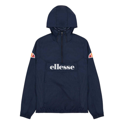 Navy - Front - Ellesse Mens Acera Overhead Waterproof Jacket