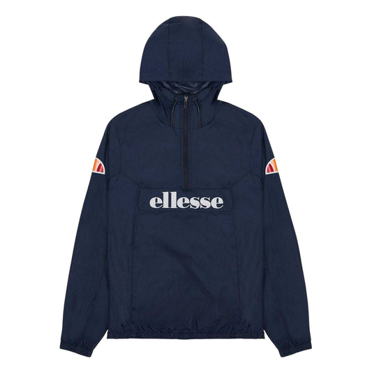 Navy - Front - Ellesse Mens Acera Overhead Waterproof Jacket