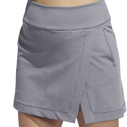 White-Warm Taupe - Front - Adidas Womens-Ladies Ultimate Classic Mini Skort