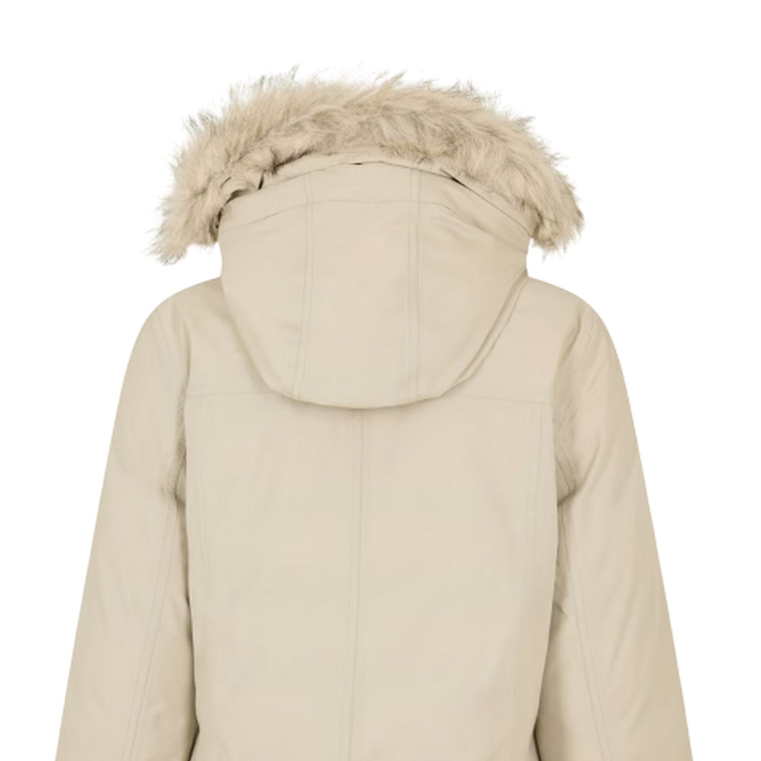White - Lifestyle - Timberland Womens-Ladies Waterproof Parka