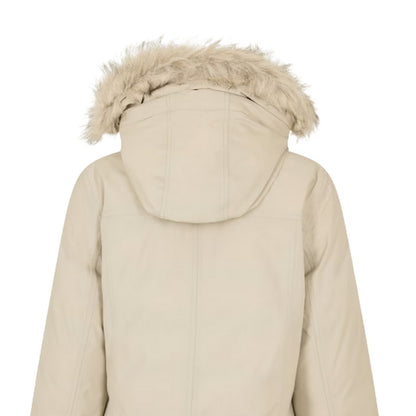 White - Lifestyle - Timberland Womens-Ladies Waterproof Parka