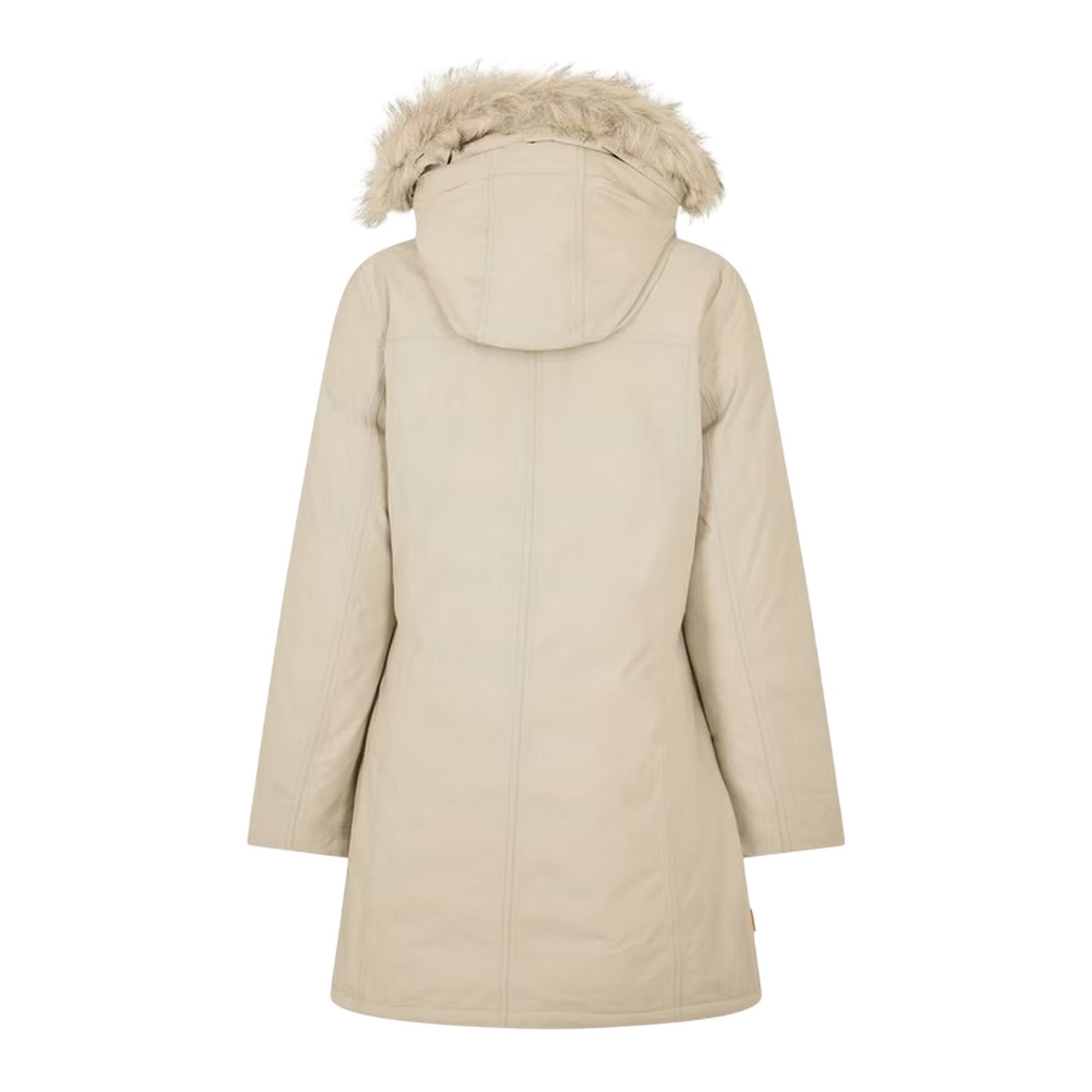 White - Back - Timberland Womens-Ladies Waterproof Parka