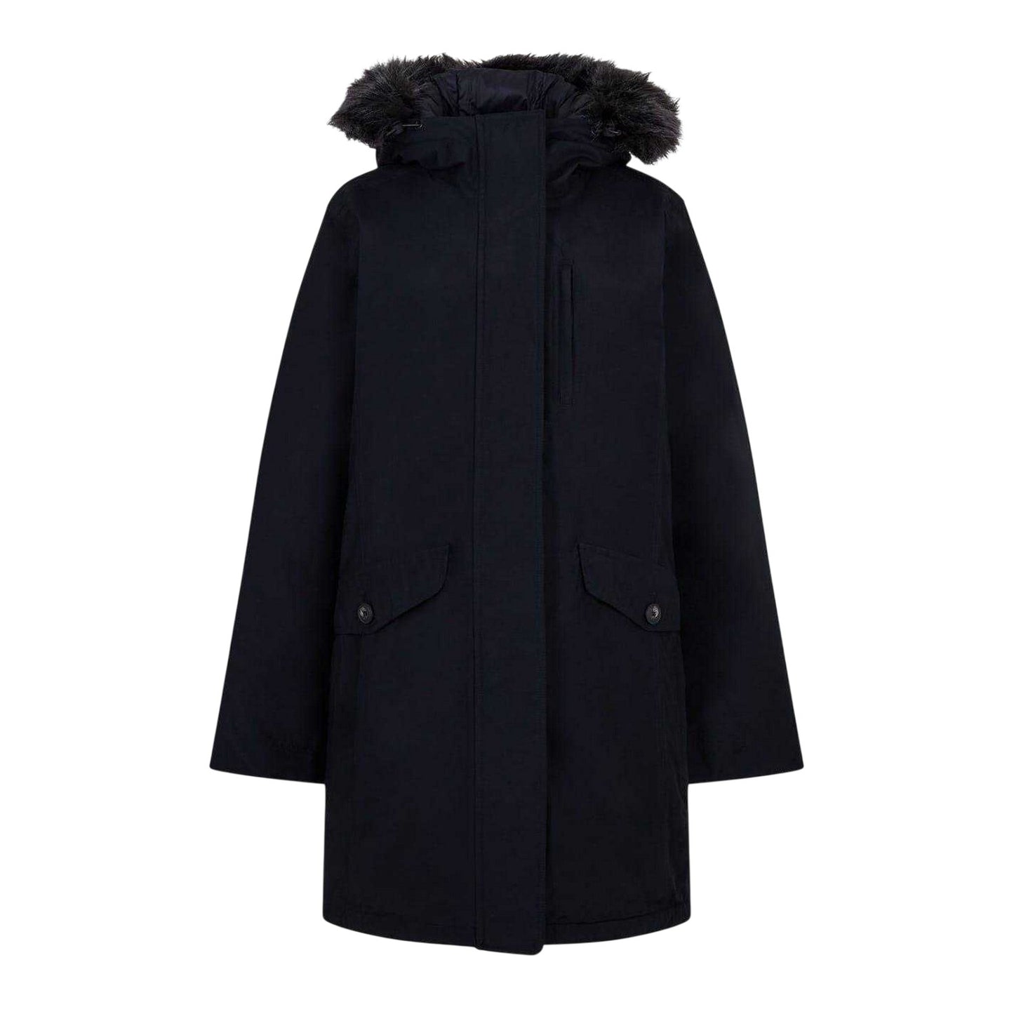 Black - Front - Timberland Womens-Ladies Waterproof Parka