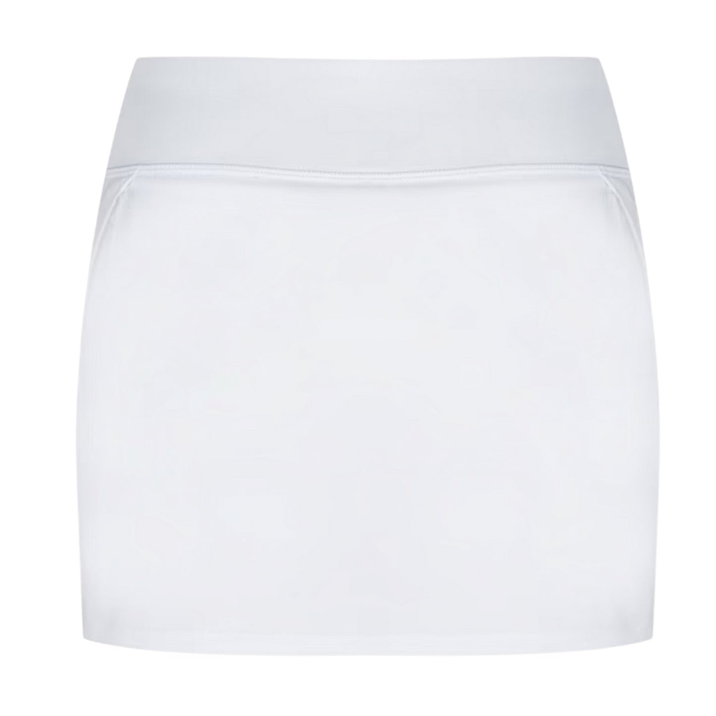 White - Back - Reebok Womens-Ladies Logo Tennis Skort