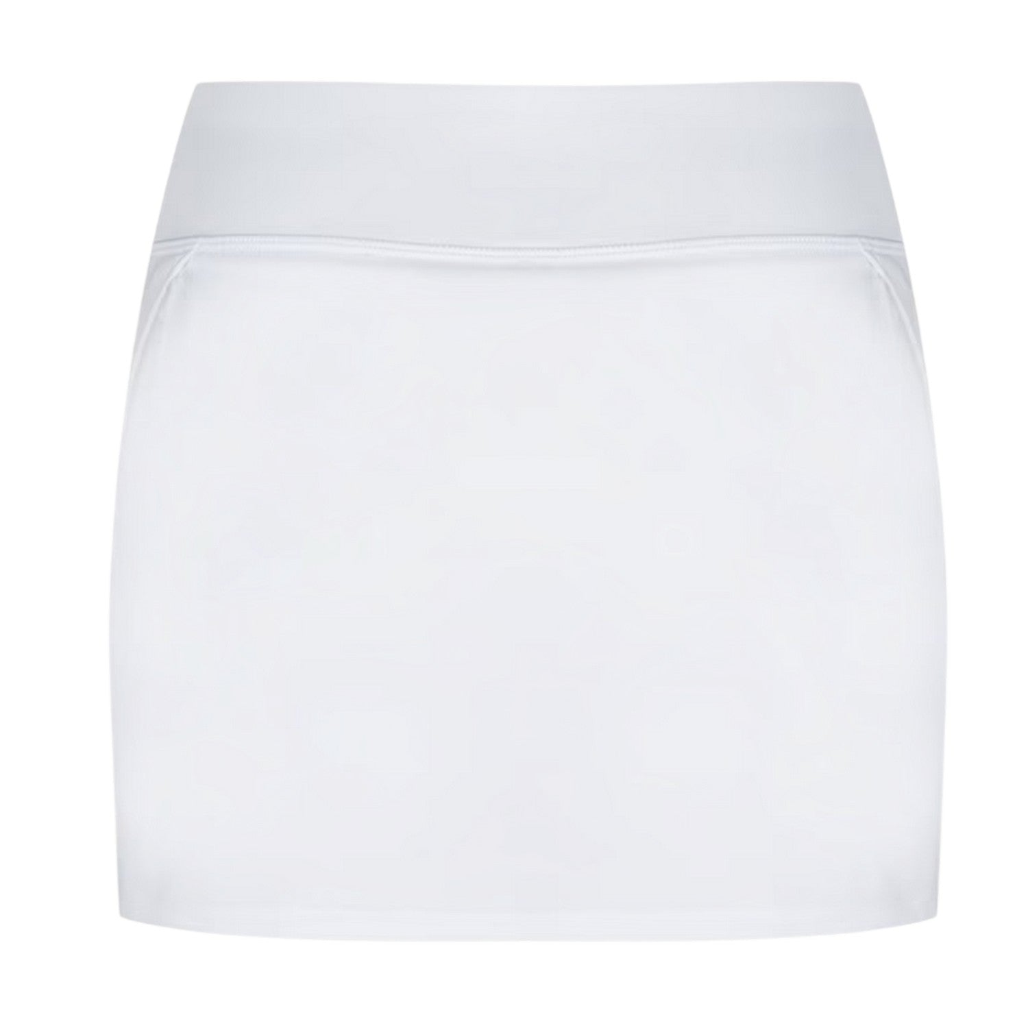 White - Back - Reebok Womens-Ladies Logo Tennis Skort