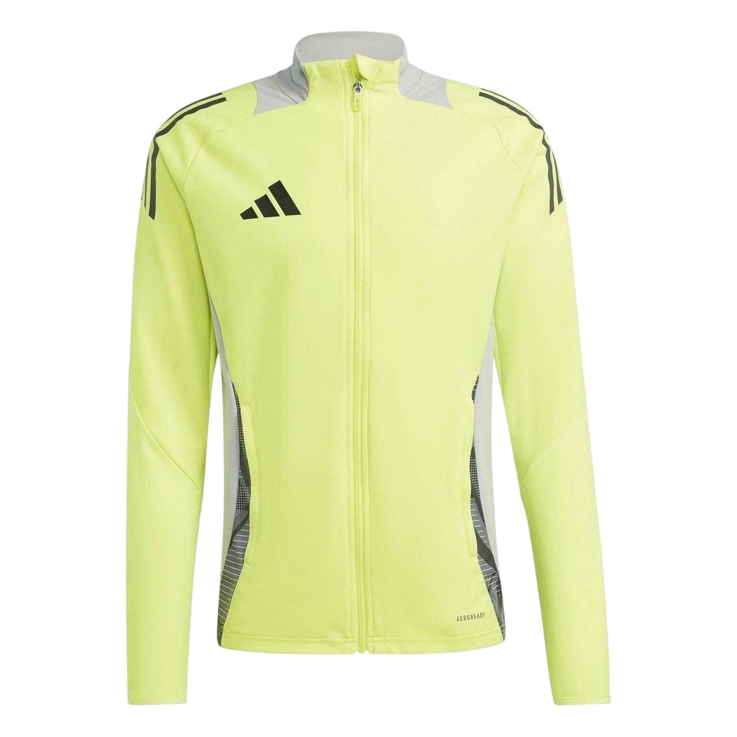 Solar Yellow - Front - Adidas Mens Tiro 24 Competition Training Track Jacket