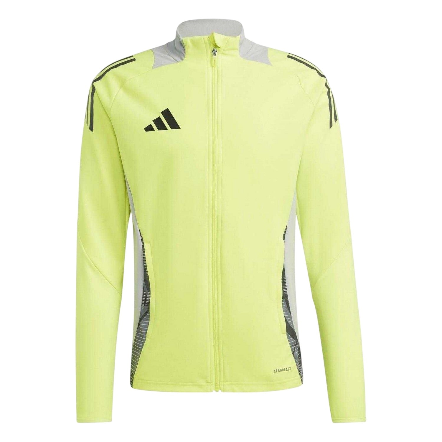 Solar Yellow - Front - Adidas Mens Tiro 24 Competition Training Track Jacket