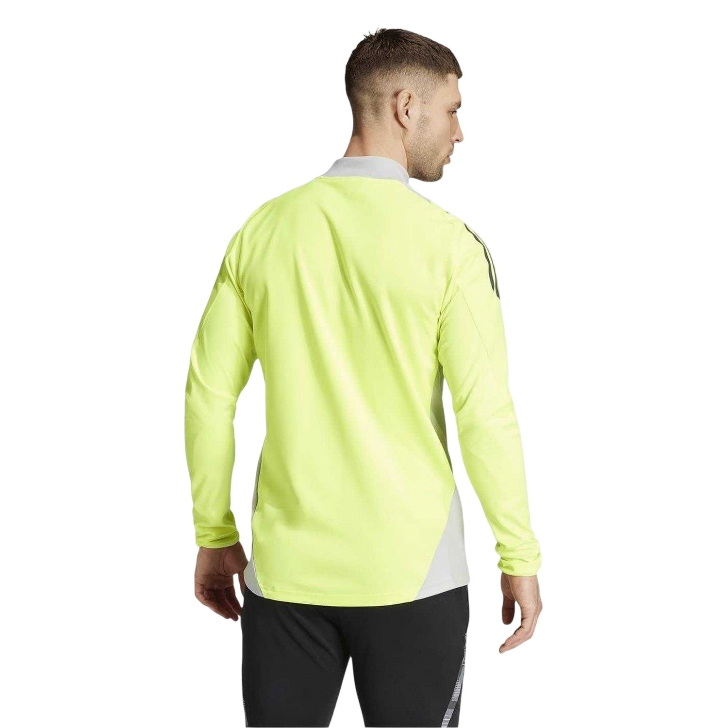 Solar Yellow - Back - Adidas Mens Tiro 24 Competition Training Track Jacket