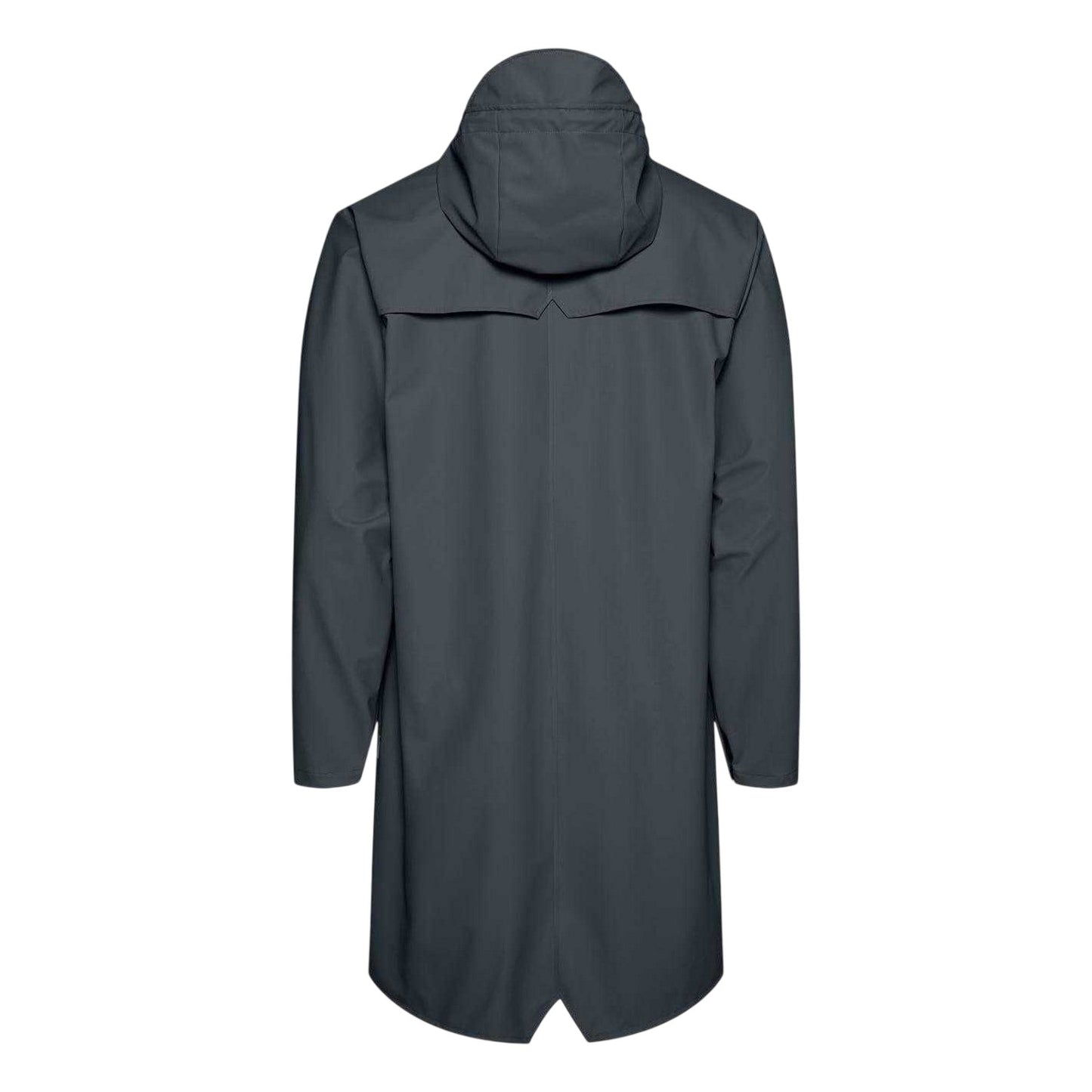 Grey - Back - Rains Unisex Adult Waterproof Anorak
