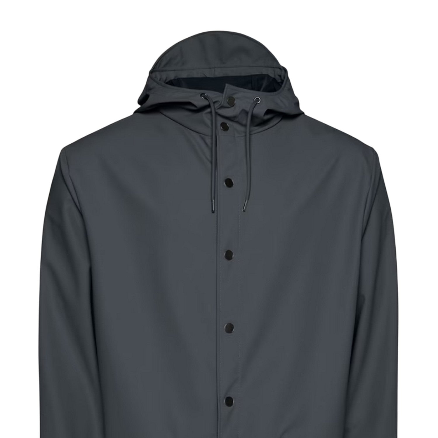 Grey - Side - Rains Unisex Adult Waterproof Anorak