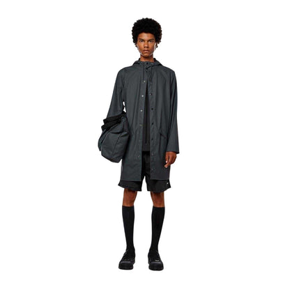 Grey - Lifestyle - Rains Unisex Adult Waterproof Anorak