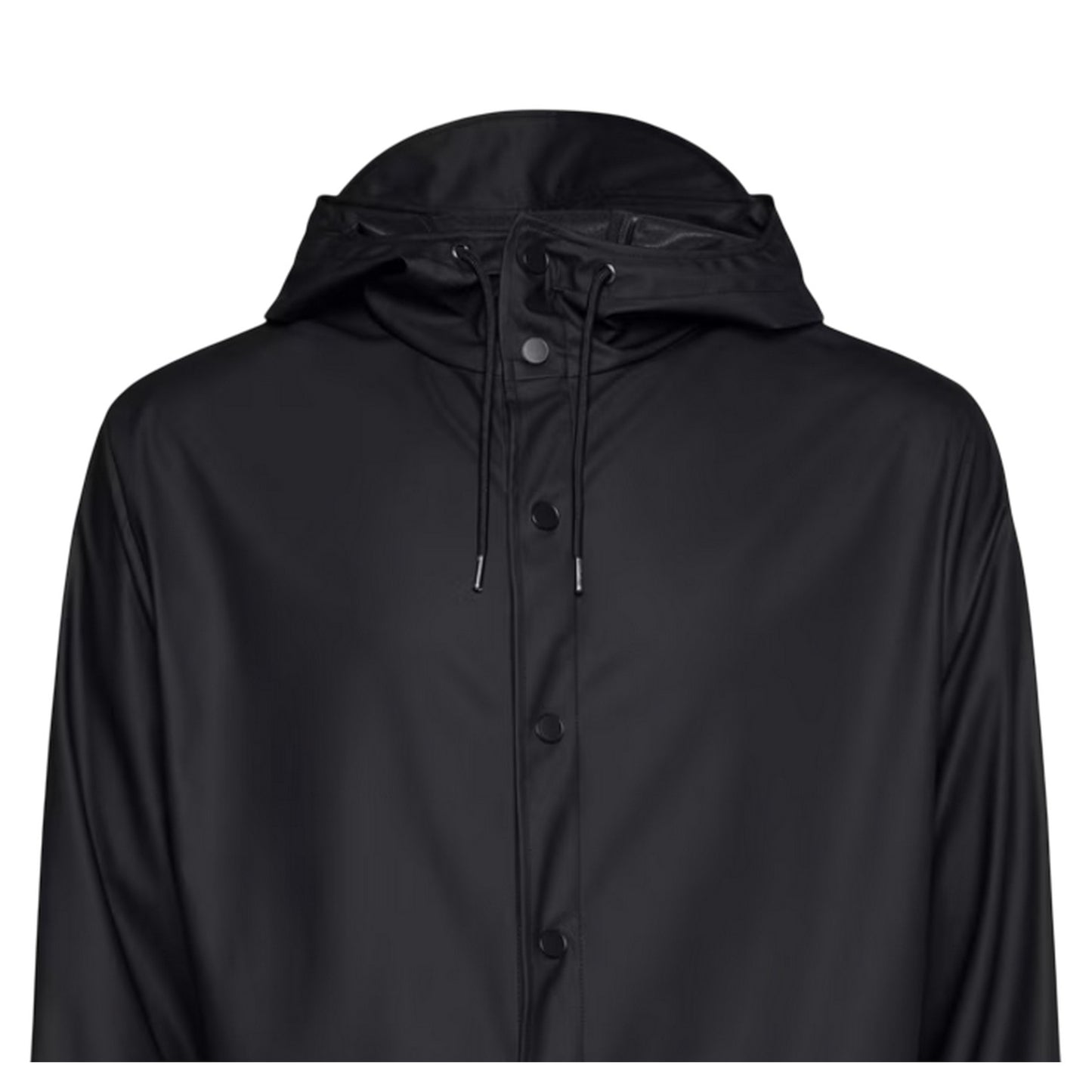 Black - Side - Rains Unisex Adult Waterproof Anorak