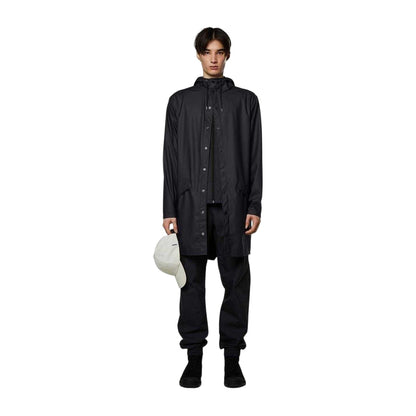 Black - Lifestyle - Rains Unisex Adult Waterproof Anorak