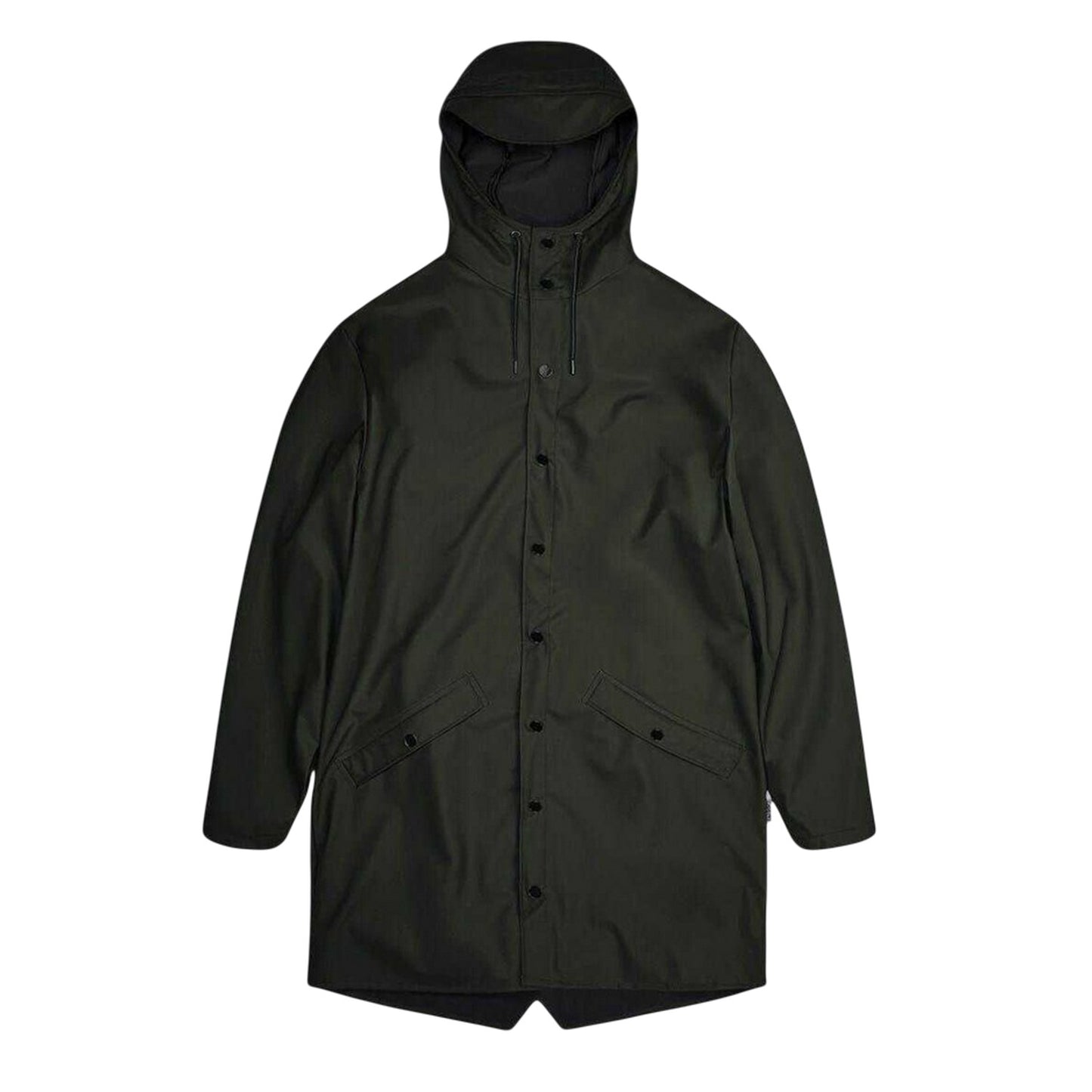 Green - Front - Rains Unisex Adult Waterproof Anorak