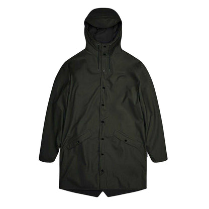 Green - Front - Rains Unisex Adult Waterproof Anorak
