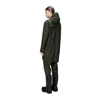 Green - Back - Rains Unisex Adult Waterproof Anorak