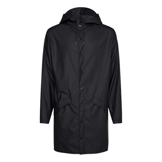 Black - Front - Rains Unisex Adult Waterproof Anorak