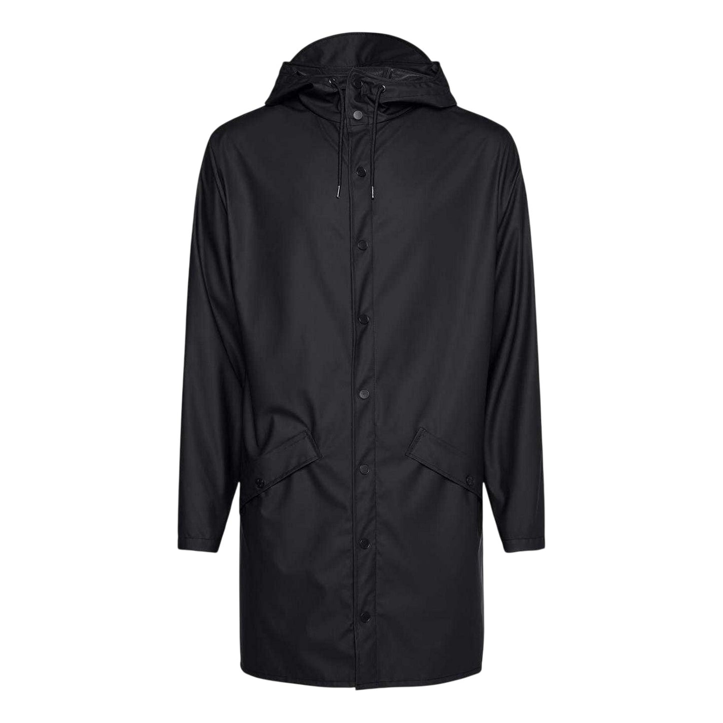 Black - Front - Rains Unisex Adult Waterproof Anorak