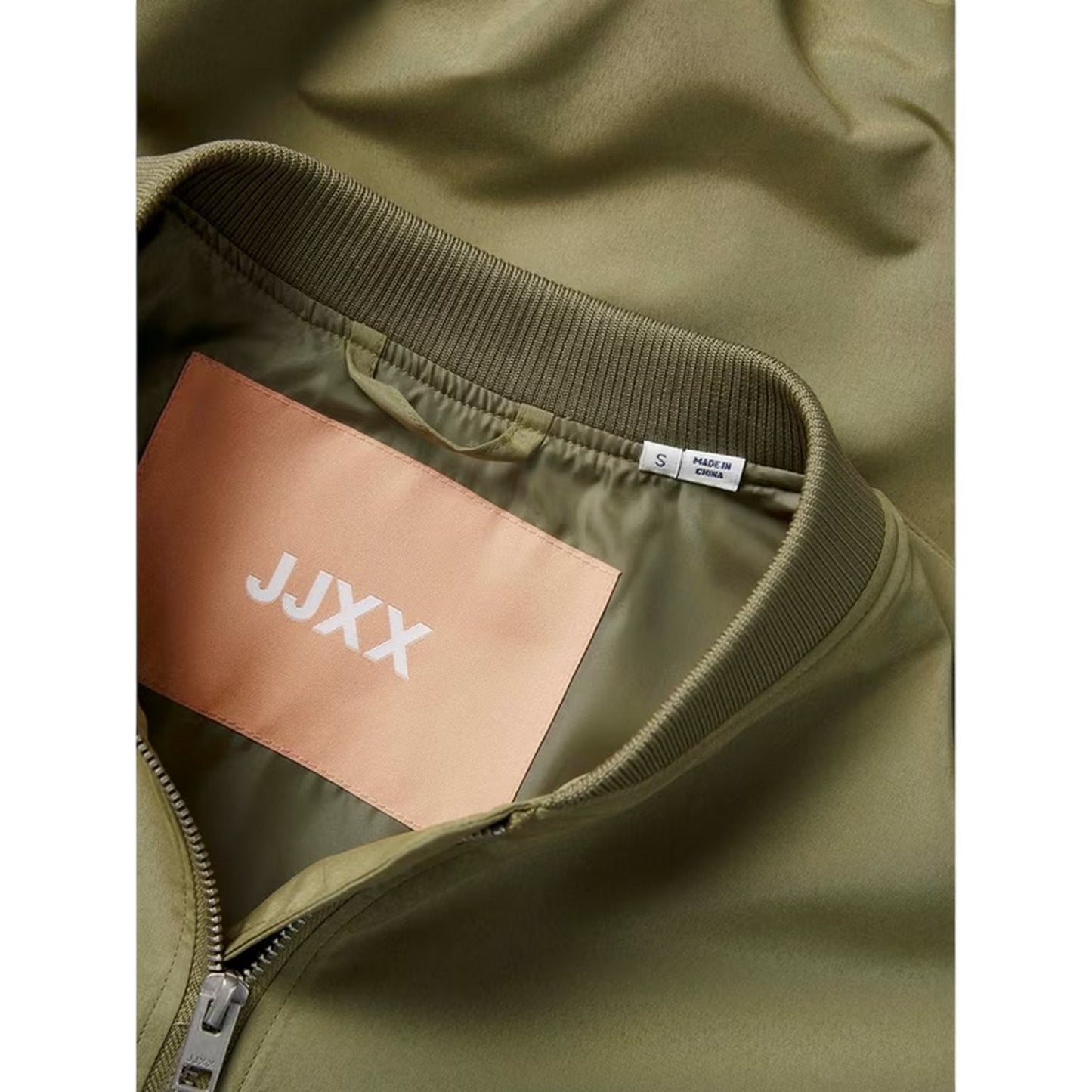 Aloe Green - Lifestyle - JJXX Womens-Ladies Lightweight Bomber Jacket
