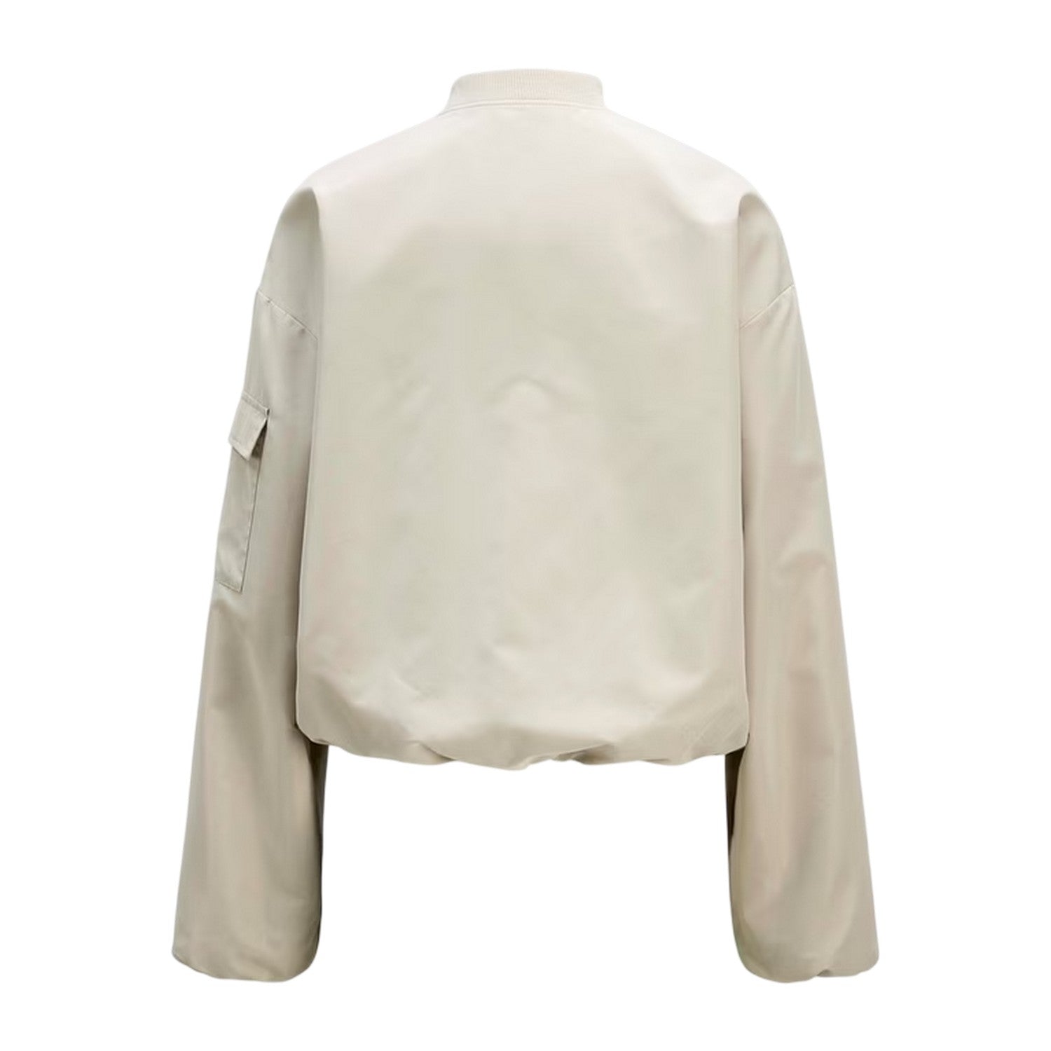 Frost Gray - Back - JJXX Womens-Ladies Lightweight Bomber Jacket