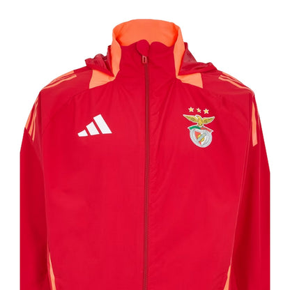 Team Power Red - Side - Adidas Mens SL Benfica Jacket