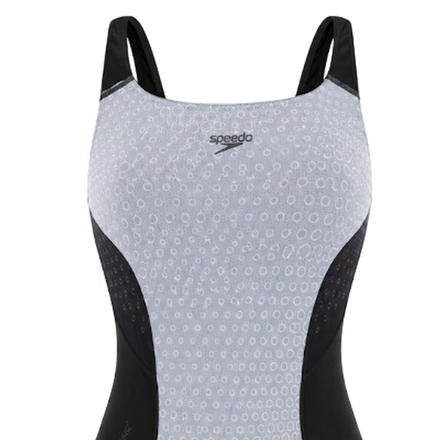 Black - Lifestyle - Speedo Womens-Ladies Digi Placement One Piece Swimsuit