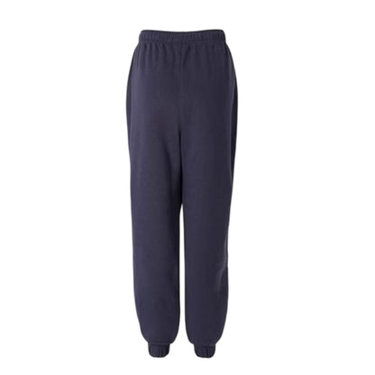 Charcoal - Back - Slazenger Womens-Ladies Fleece Elasticated Hem Jogging Bottoms