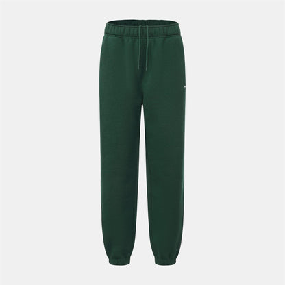 Forest Green - Front - Slazenger Womens-Ladies Fleece Elasticated Hem Jogging Bottoms