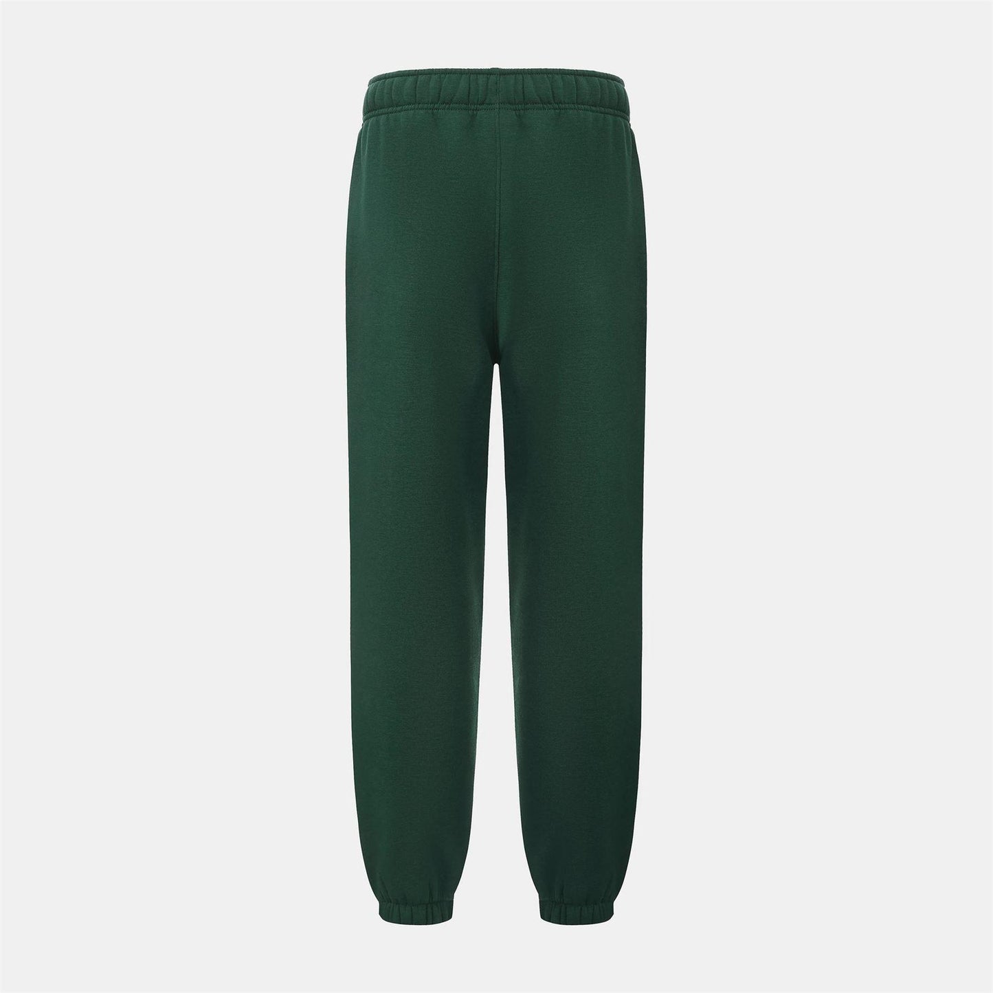Forest Green - Back - Slazenger Womens-Ladies Fleece Elasticated Hem Jogging Bottoms