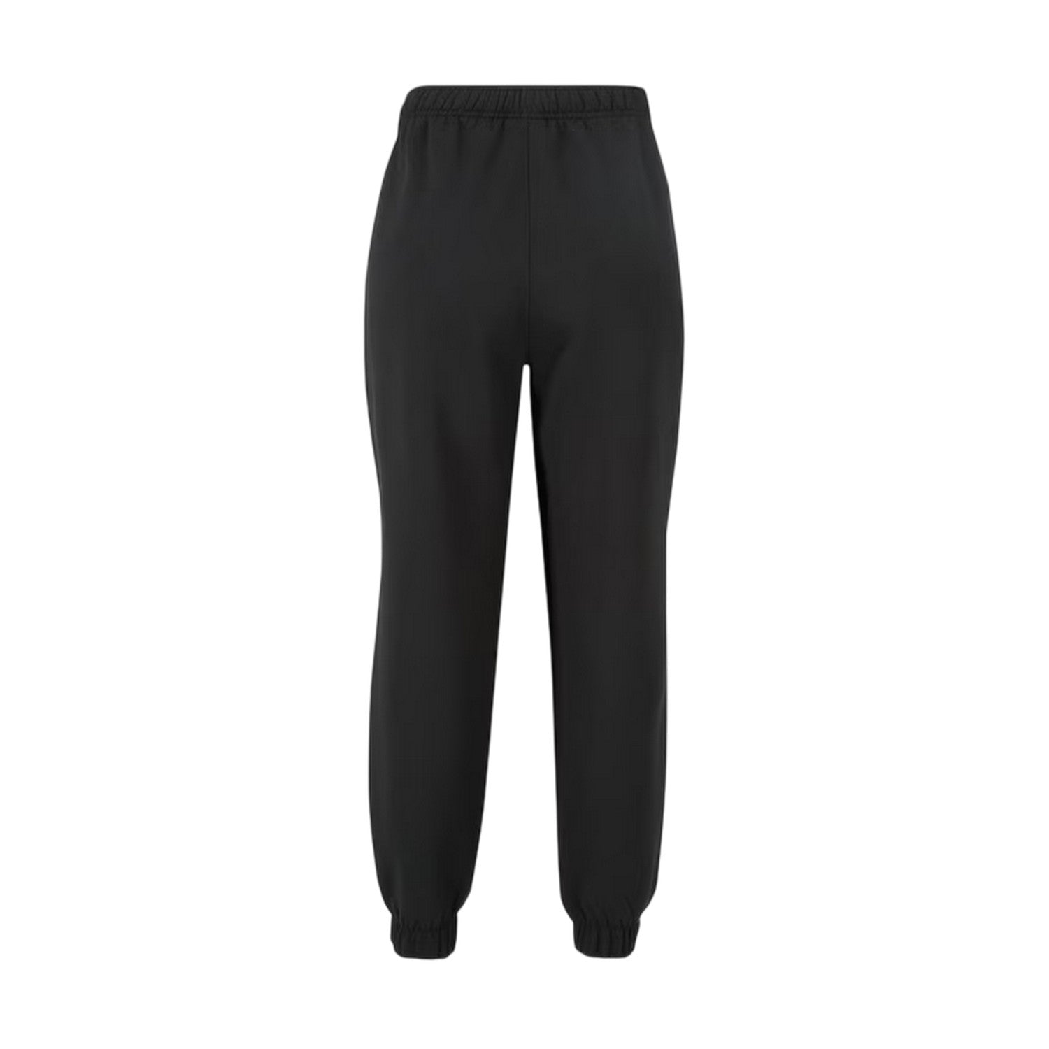 Black - Back - Slazenger Womens-Ladies Fleece Elasticated Hem Jogging Bottoms