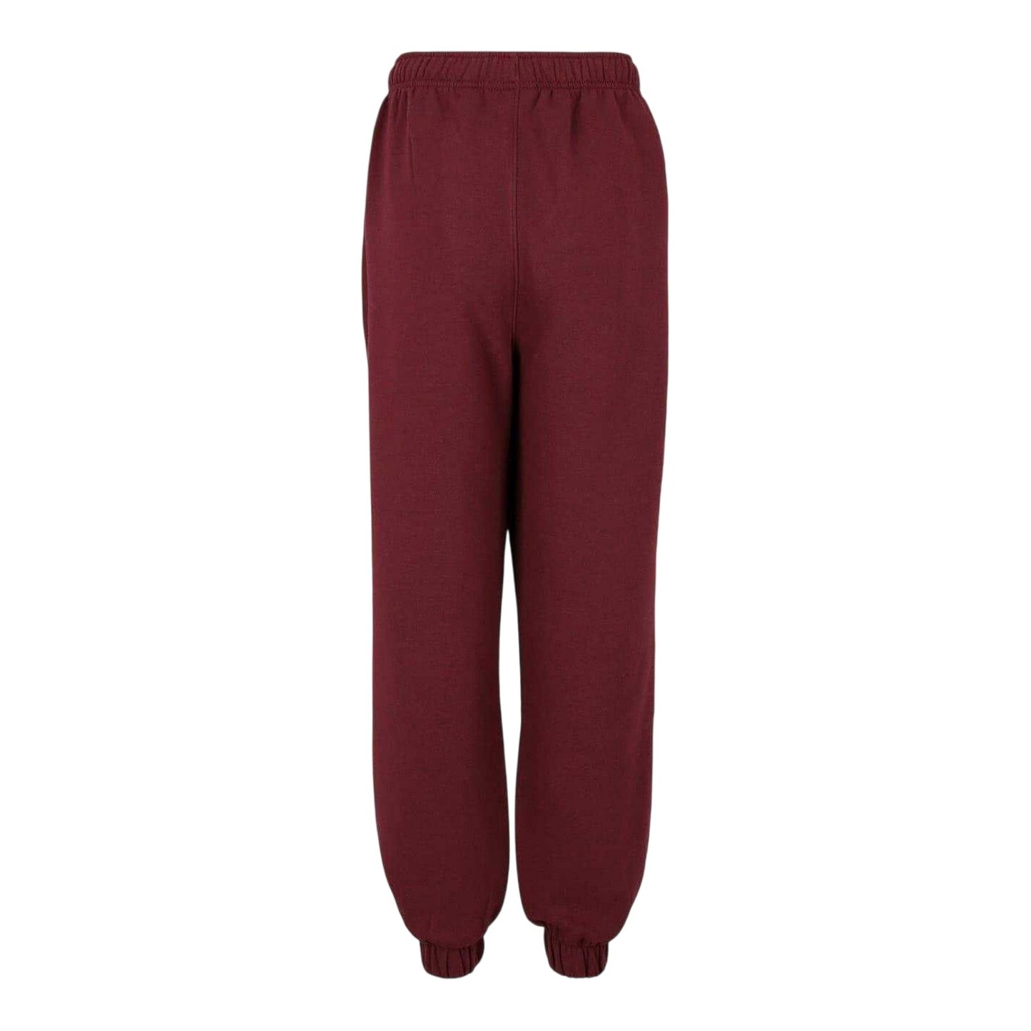 Burgundy - Back - Slazenger Womens-Ladies Fleece Elasticated Hem Jogging Bottoms