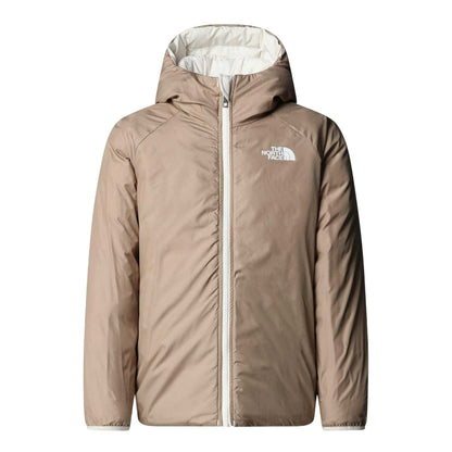 White-Dune - Side - The North Face Childrens-Kids Perrito Puffer Jacket