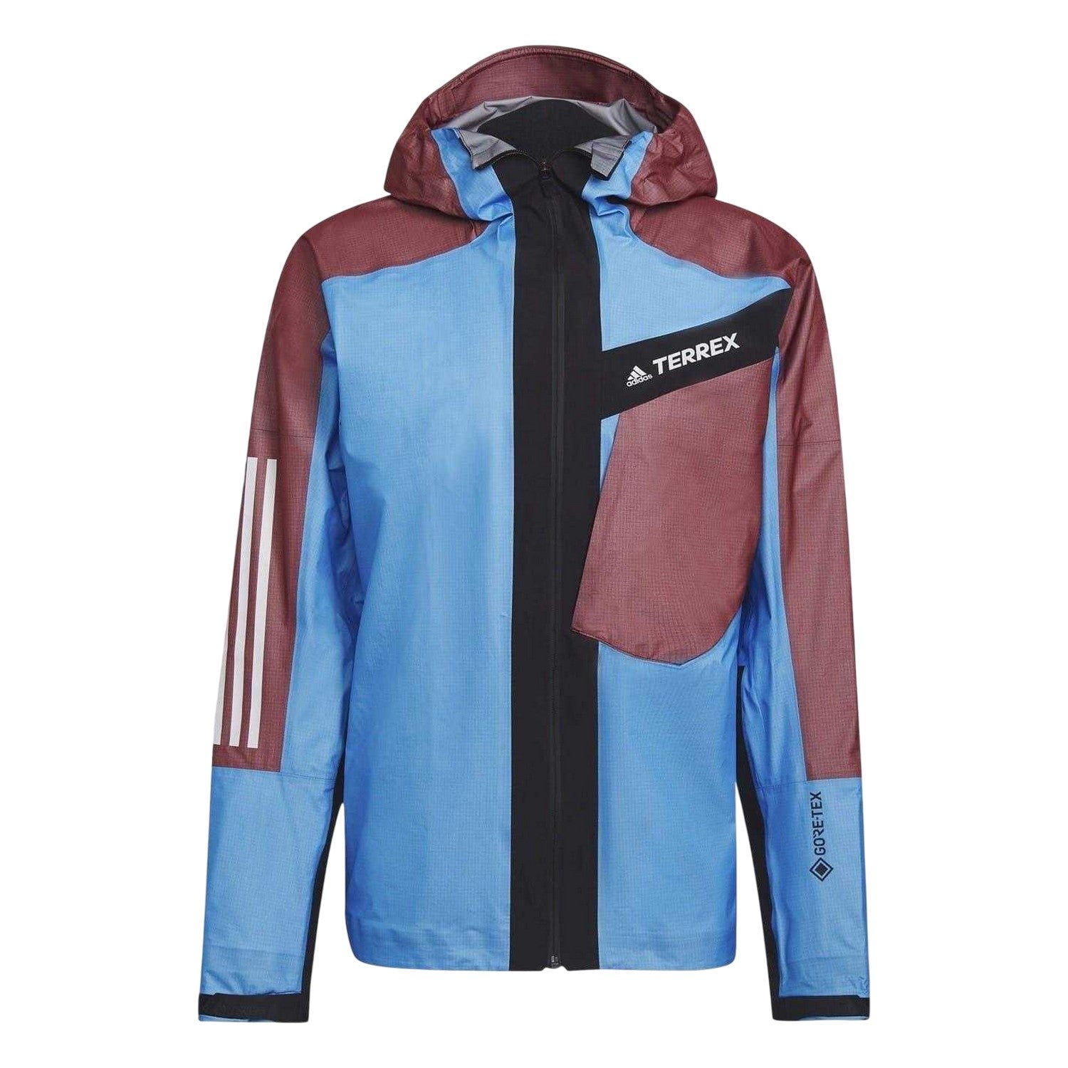 Blue - Front - Adidas Mens Terrex Gore-Tex Lightweight Jacket