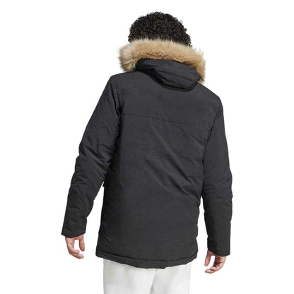 Black - Back - Adidas Mens Paveric Climawarm Puffer Jacket