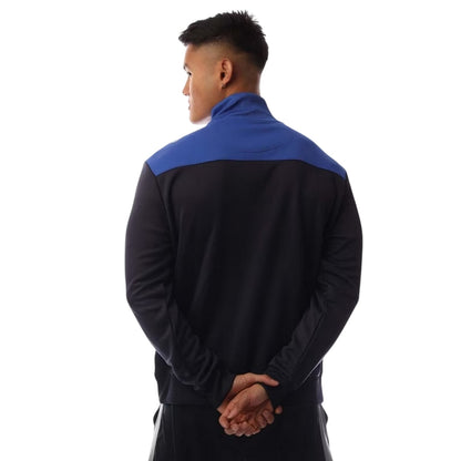 Navy-Royal Blue - Back - Sondico Mens Precision Training Track Jacket