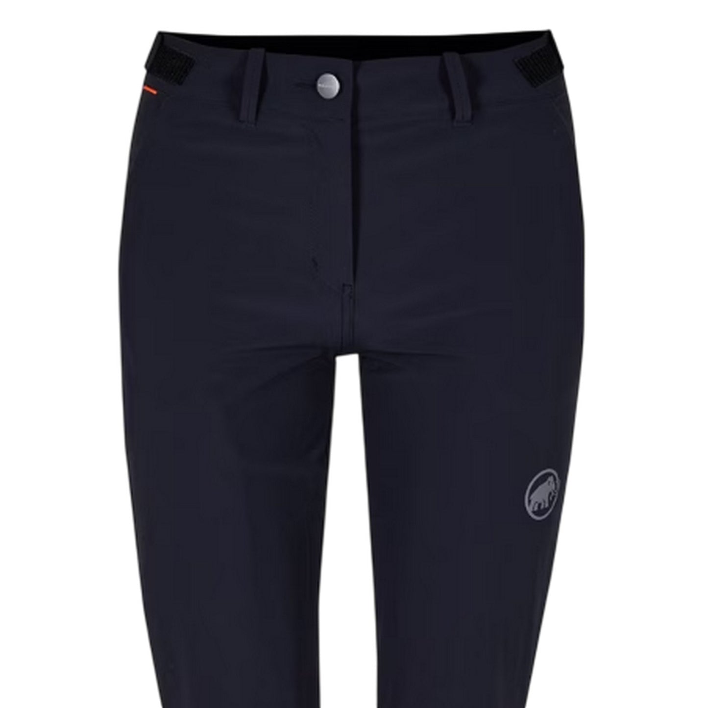 Black - Side - Mammut Womens-Ladies Runbold Tapered Hiking Trousers