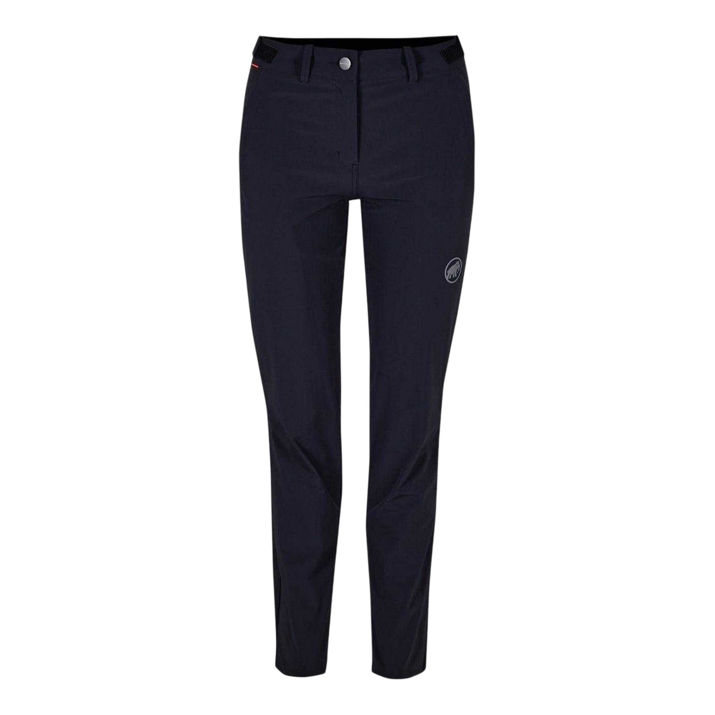 Black - Front - Mammut Womens-Ladies Runbold Tapered Hiking Trousers