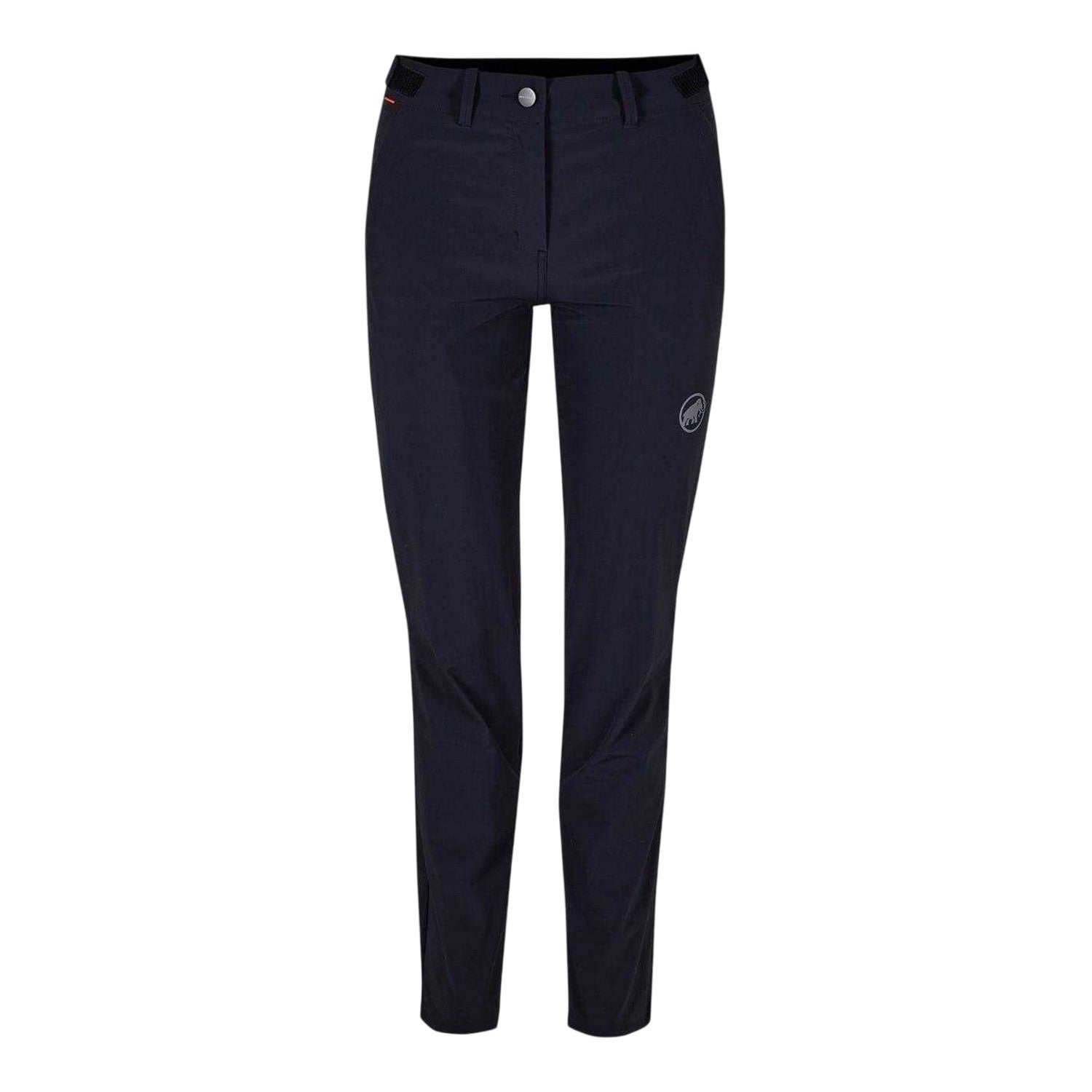 Black - Front - Mammut Womens-Ladies Runbold Tapered Hiking Trousers