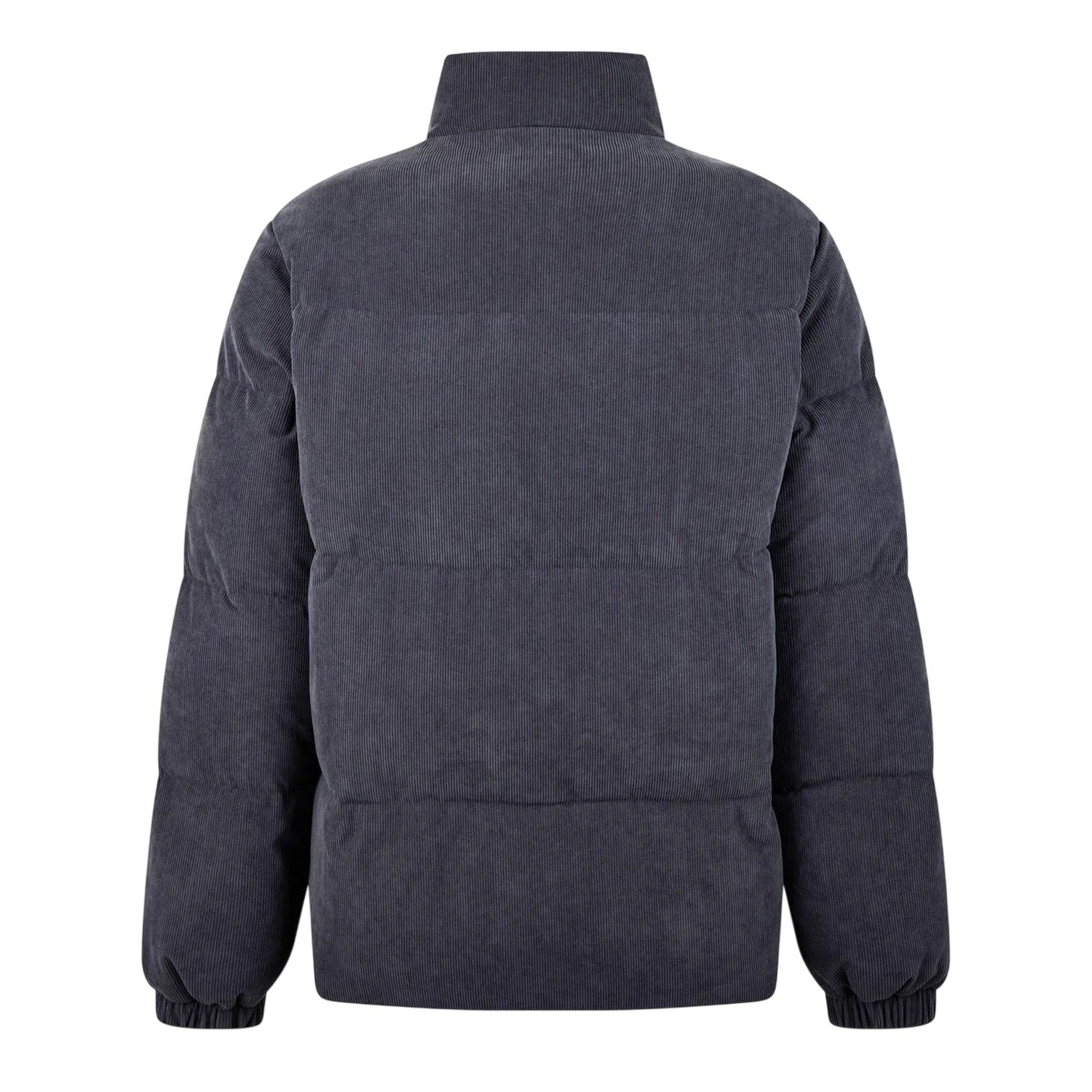 Washed Black - Back - Jack Wills Mens Corduroy Puffer Jacket