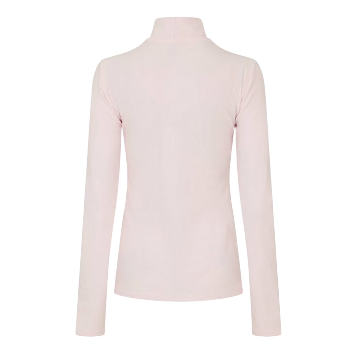 Pink Salt - Back - New Balance Womens-Ladies Space Dye Quarter Zip Running Track Top