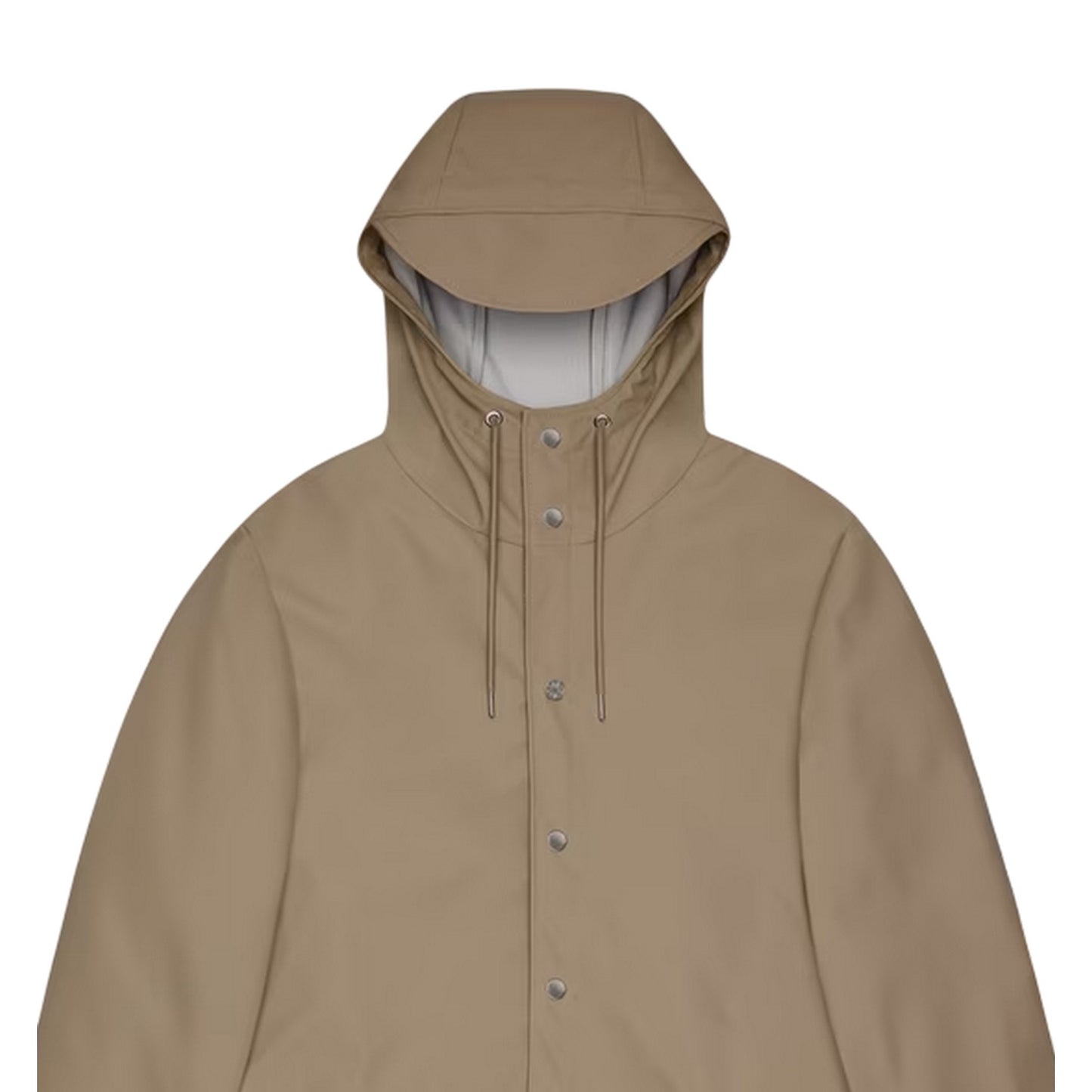 Beige - Side - Rains Unisex Adult Mid Length Raincoat